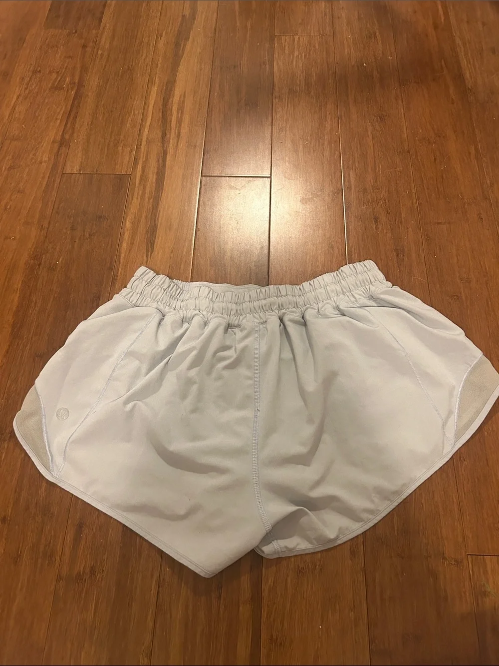 lululemon athletica Light blue/purple Hotty Hot, Low Rise Shorts 2.5